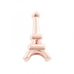 🦚 Mendozza Charms MJ-CH13320L Damen Eiffelturm Charm Roségold